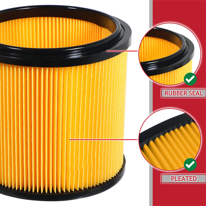 Wet & Dry Cartridge Filter for Vacmaster Vacuum Cleaners (20 Litre to 60 Litre Models)