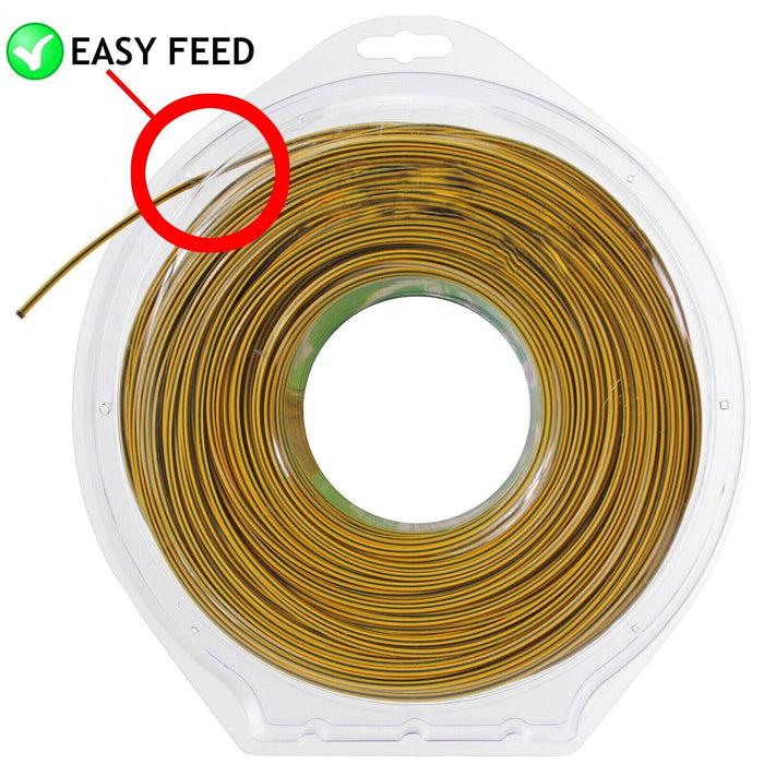 Bi-Comp Dual Core Spool Line for Ryobi Strimmer Trimmer 2.4mm, 80m