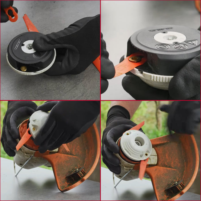 Plastic Blades for Stihl FSA 45 Cordless Strimmer Grass Trimmer Pack of 40