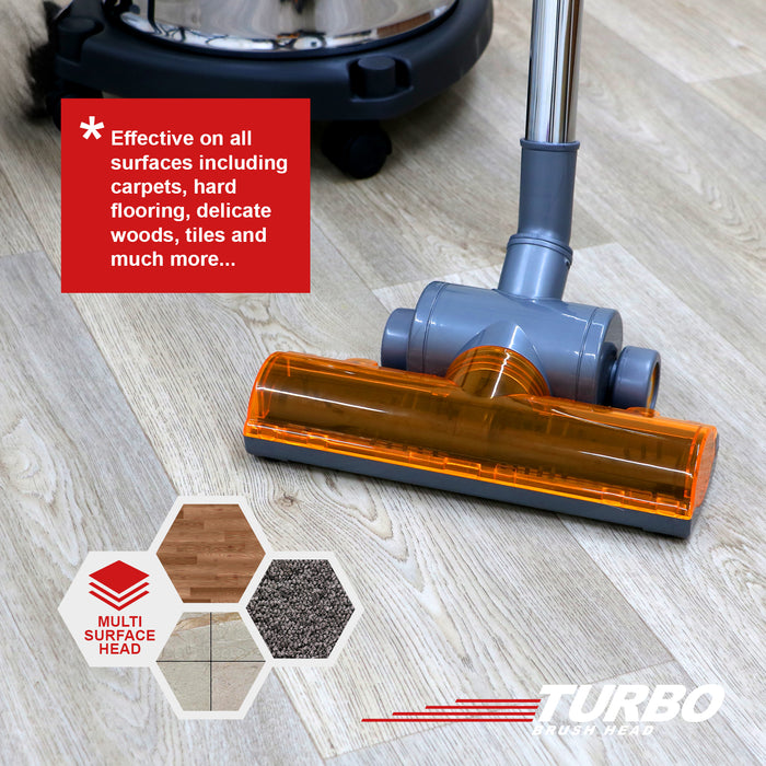 Turbo Brush Head for Numatic Henry Vacuum Cleaners 32mm Floor Turbine Tool
