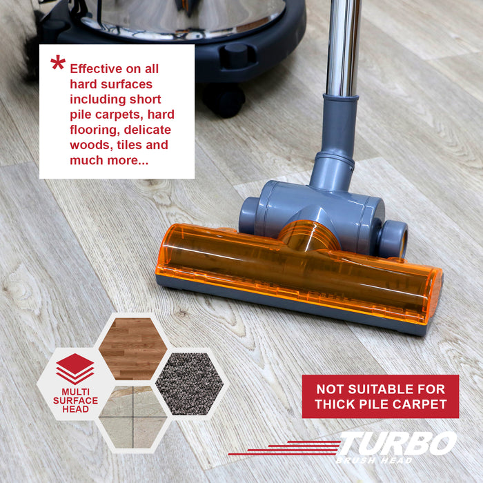 Turbine Head compatible with DYSON DC18 DC21 Vacuum Carpet Floor Tool Wheeled Turbo Brush 32mm