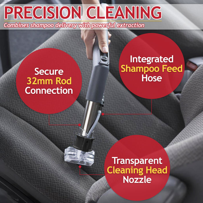 Shampoo Wash Nozzle Upholstery Tool for Vax 6131 6141 6151 Carpet Vacuum Cleaner (1212459400)