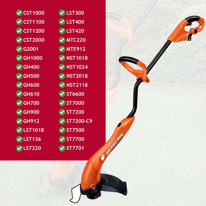 Spool & Line for Grass Hog CST1000 GH400 GH600 GH900 LST300 ST7000 Trimmer Strimmer