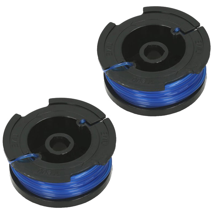Spool & Line for Black & Decker ST5530 ST6600 ST7000 ST7500 STC1820 Strimmer x 2 Spools