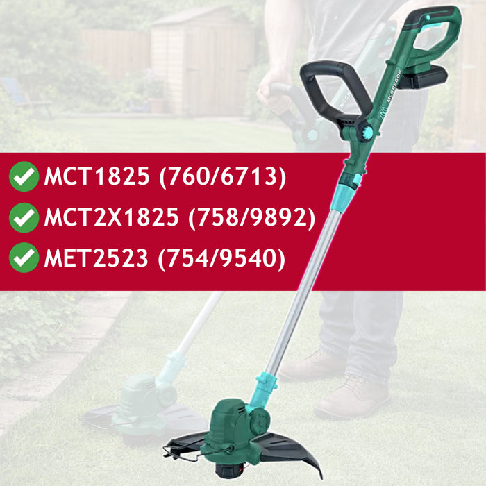 2.5m Line & Spool for Argos Mcgregor MCT1825 MCT2X1825 MET2523 Strimmer Trimmer