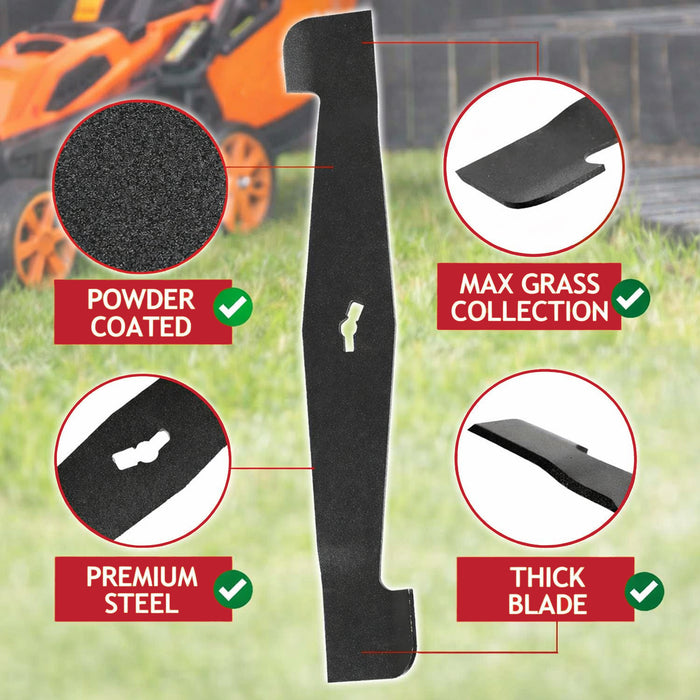 Blade for Yard Force LMG32 / LTG30 Lawnmower 32cm Metal Grass Mower Cutter