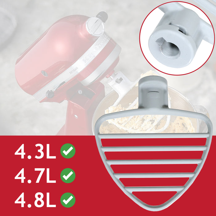 5KSMPB5W Type Pastry Beater for KitchenAid 4.3 4.8 L Tilt Head Stand Mixer Attachment KSM100 KSM150