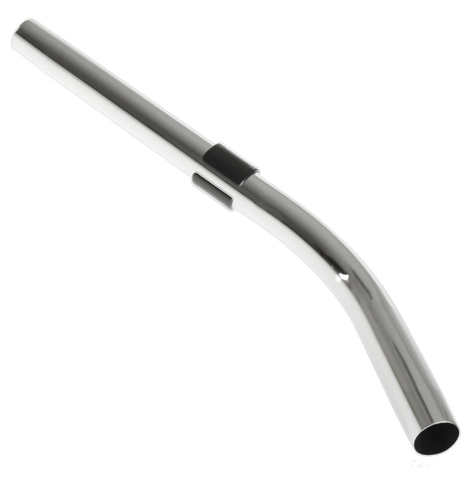 Bent End Handle Wand Pipe Rod For Bush Vacuum Cleaners 32mm Silver / Chrome