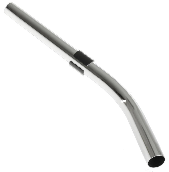 Bent End Handle Wand Pipe Rod For Bush Vacuum Cleaners 32mm Silver / Chrome
