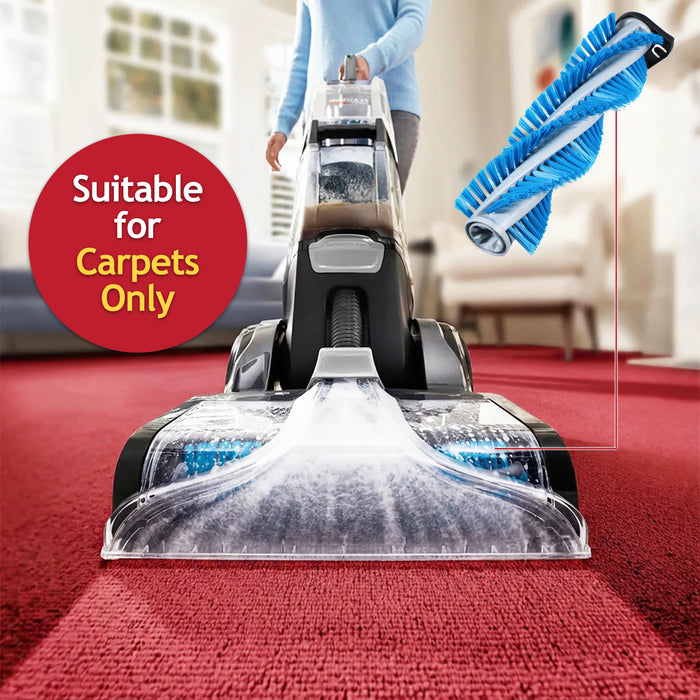 Brushbar and Endcap for Vax Platinum Smartwash CDCW-SWXS CDCW-SWXSRB CDCW-SWXP CDCW-SWXPRB Vacuum Brush Roll (13142420)