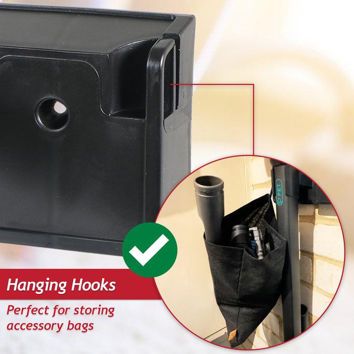 Wall Mounted Dock for VAX ONEPWR Blade 3 4 Pet & Car Dual Battery Vacuum Cleaner (1-4-14218.2)