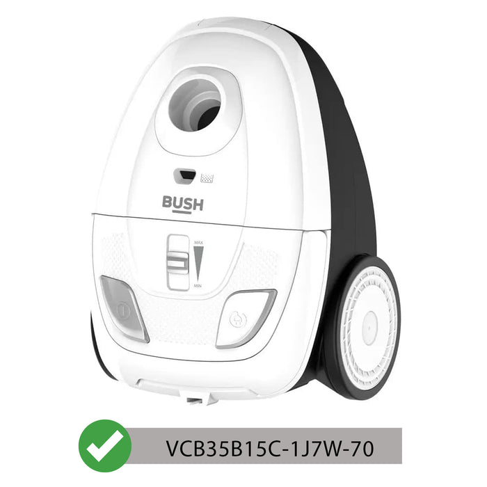 Bags for Bush VCB35B15C-1J7W-70 Argos Vacuum Cleaner BC501 Dust Bag x 5