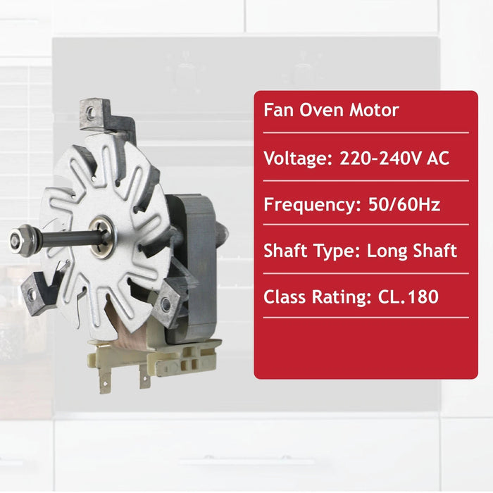 Fan Oven Motor for Bush AE6BFB AE6BFS AE56DA AE56DW BIBFOB BIBFOS 32013533