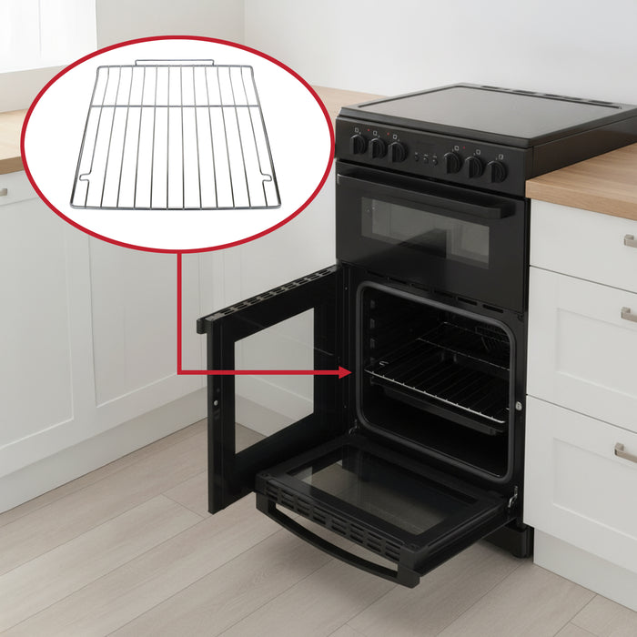 Wire Shelf Rack for Bush DHBEDC50B DHBEDC50W Oven Cooker 385mm x 360mm