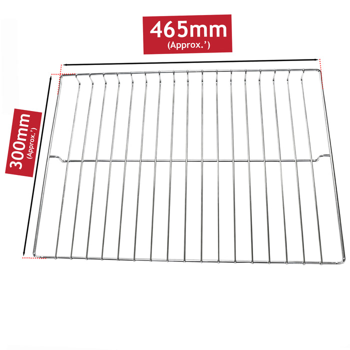 Oven Shelf for Belling BFSG61TCBKLPG Cooker Grill Rack 465 x 300 mm