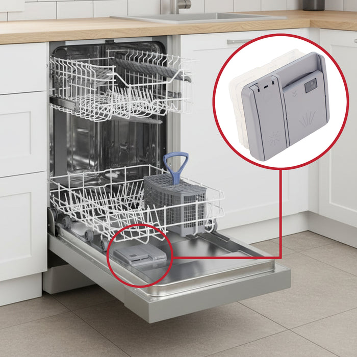 Detergent Tablet Dispenser Drawer Slide Door For CDA Fits Proaction Fits New World Dishwashers 42173012