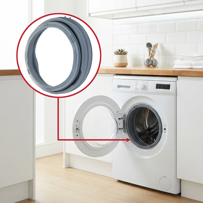 Rubber Door Seal Gasket For Sharp Fits Vestel Fits CDA Washing Machine 42195043