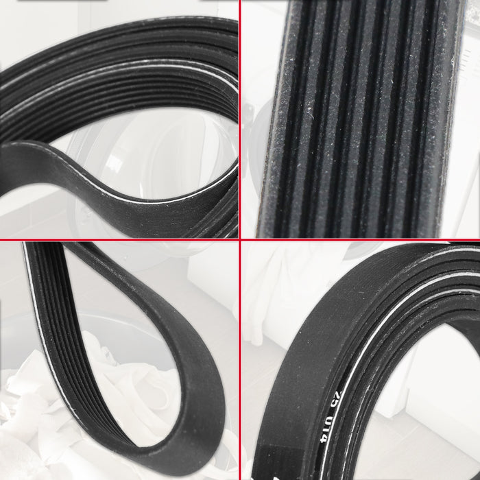 Poly-V Drive Belt for Caple TDF1100 Tumble Dryer (7PH2012 SH200, 42232588 / 42164399)
