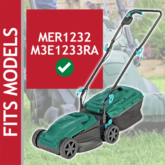 Metal Blade for McGregor MER1232 M3E1233RA Lawnmower (32cm)