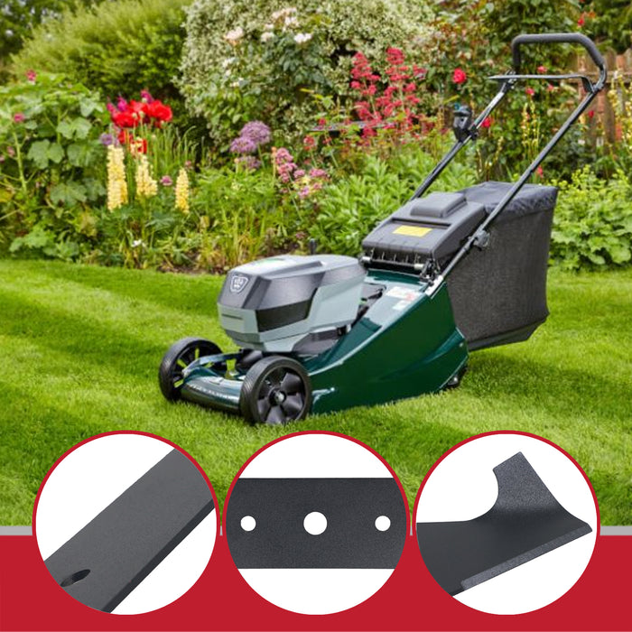 Hi Lift Metal Blade for Hayter Motif 432A 432C 432D 432E 432F 437H Lawnmower (40cm / 16")