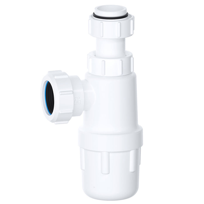 Telescopic Waste Bottle Trap 32mm 1.25" Basin Bidet Urinal Bathroom Kitchen Sink 75mm Seal