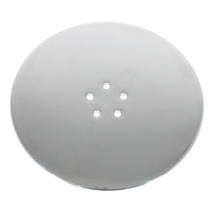 110mm Luxury Plug Cover for Shower Trap with 90mm Tray (Chrome Silver)