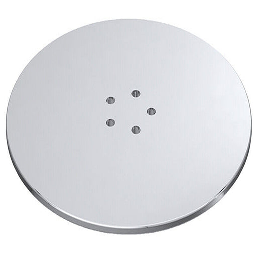 110mm Luxury Plug Cover for Shower Trap with 90mm Tray (Chrome Silver)