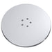 110mm Luxury Plug Cover for Shower Trap with 90mm Tray (Chrome Silver)