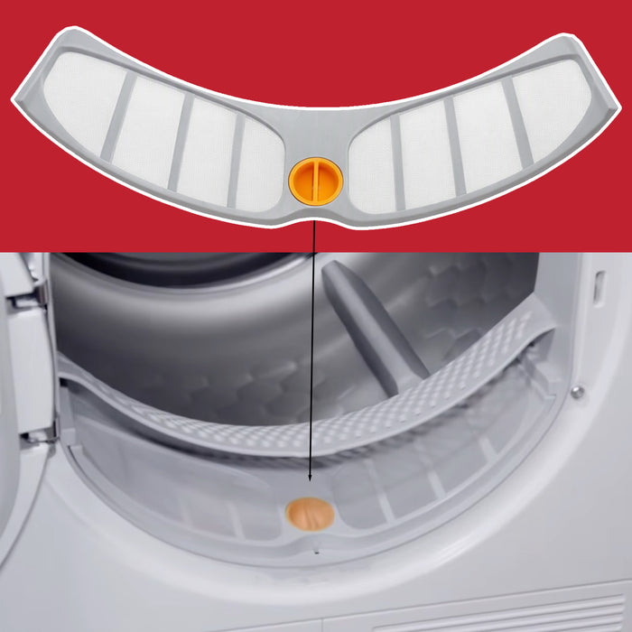Lower Additional Lint Filter for Miele Tumble Dryer 09670914 PD TC TD TE TK TM