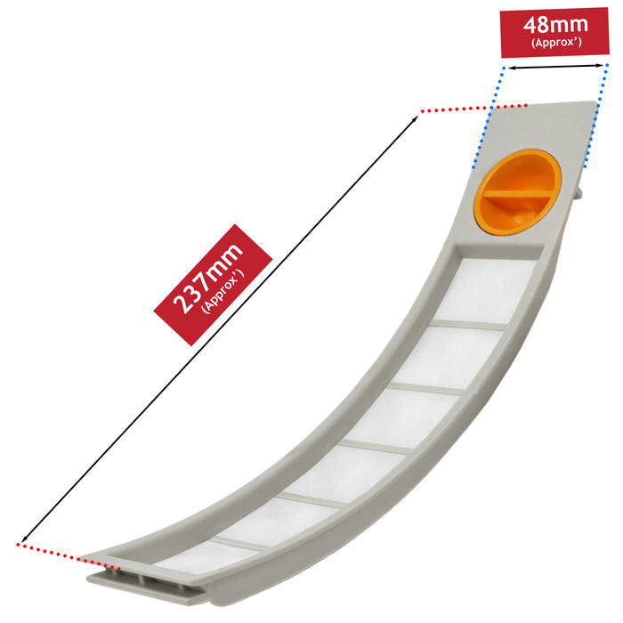 Fluff Lint Filter for Miele Tumble Dryer 07358910 7358910 T4 T7 T8 T9 Series x 2