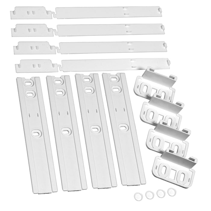 Integrated Fridge Door Slide Mounting Bracket for Hotpoint Fixing Kit (Pack of 4)