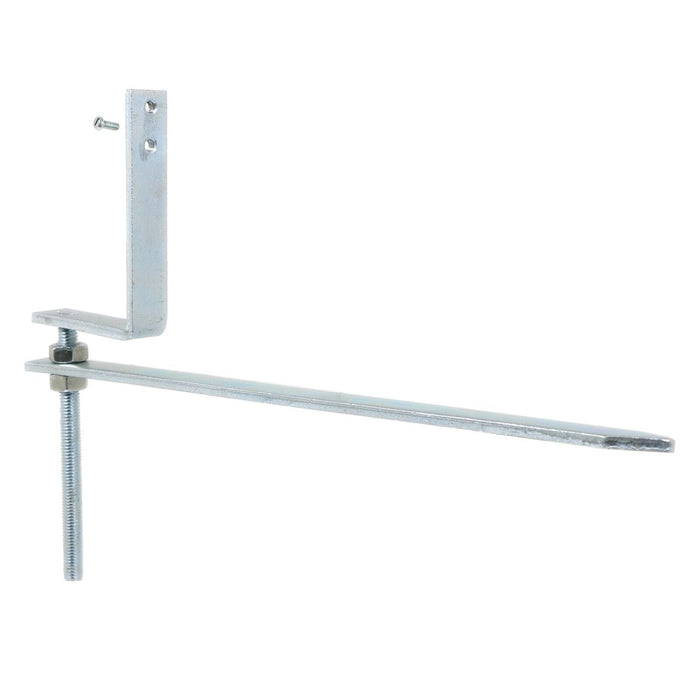 Gutter Rise & Fall Bracket Universal Galvanised Steel Adjustable Fascia Support Kit (Pack of 10)