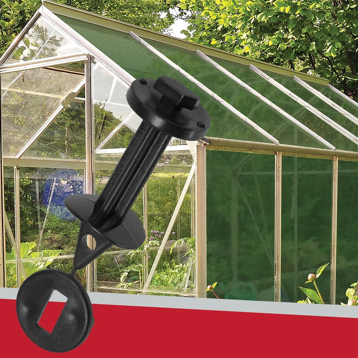 Greenhouse Insulation Shading Fixers Bubble Wrap PVC Plastic Frame Clips (Pack of 80)