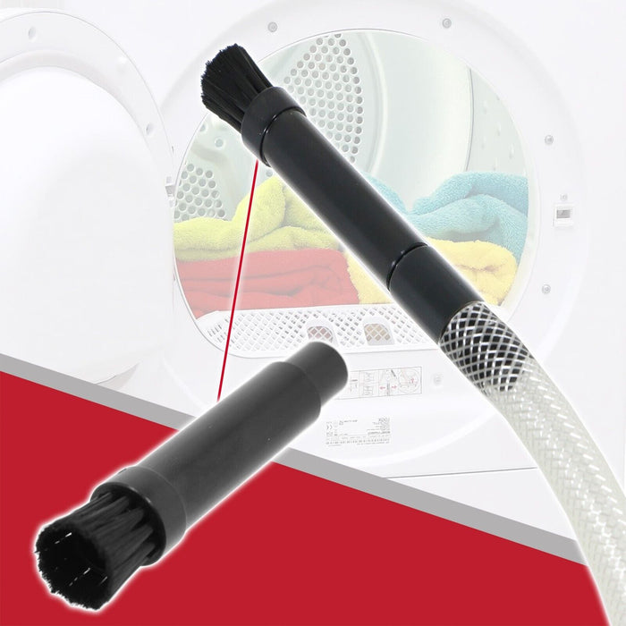 Universal Tumble Dryer Lint Removal Kit Vacuum Hose Dusting Brush Cleaning Attachments Set