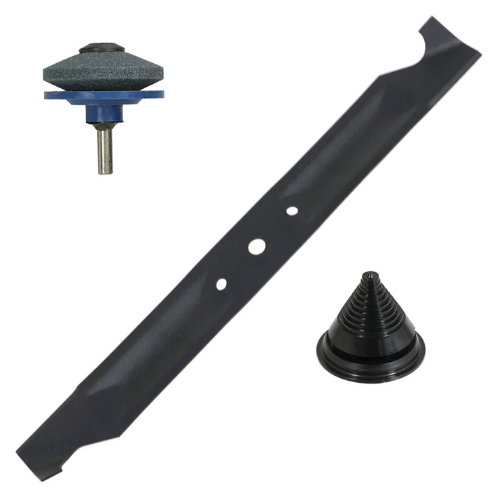 Blade for Hayter Harrier 56 560 561 Pro Toro Lawnmower 22" 56cm HI Lift 340015 + Balancer + Sharpener