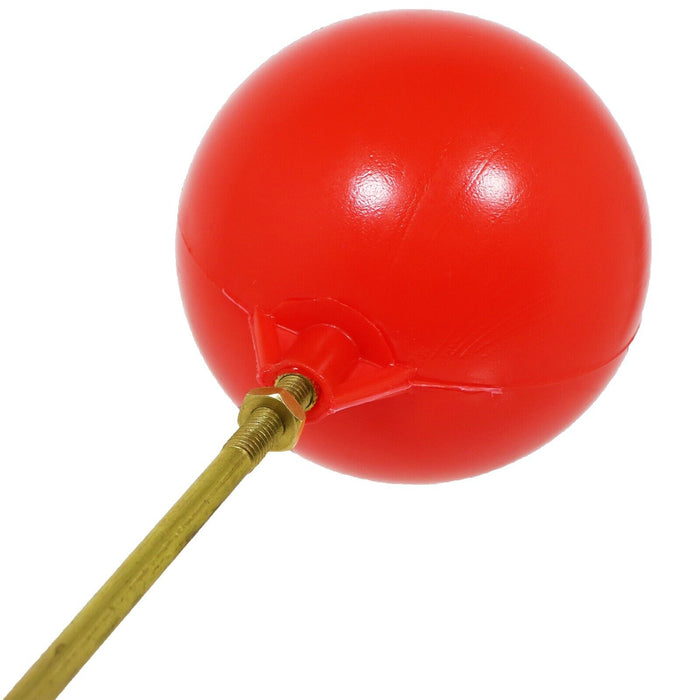 1/2" Part 1 Valve High Pressure Side Entry Toilet Cistern Ballcock 4 1/2" Ball Float Kit