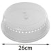 Microwave Plate Cover Dish Splash Splatter Guard Food Vented Lid Large 26cm / 260mm
