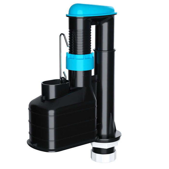 Dual Flush Toilet Syphon Height Adjustable 7.5" to 9.5" WC Cistern Internal Overflow Lever