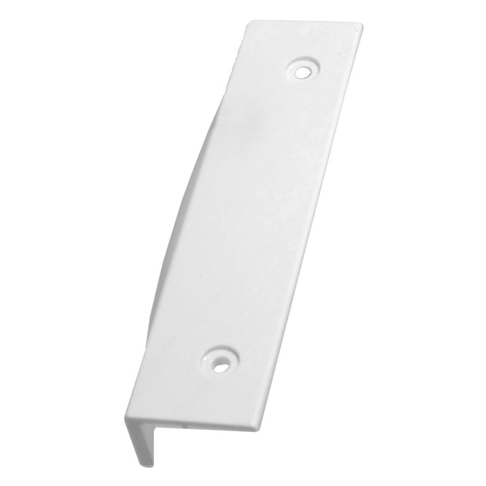 Universal Replacement Fridge Freezer Handgrip Door Handle (White, 145mm, Pack of 2 Handles)