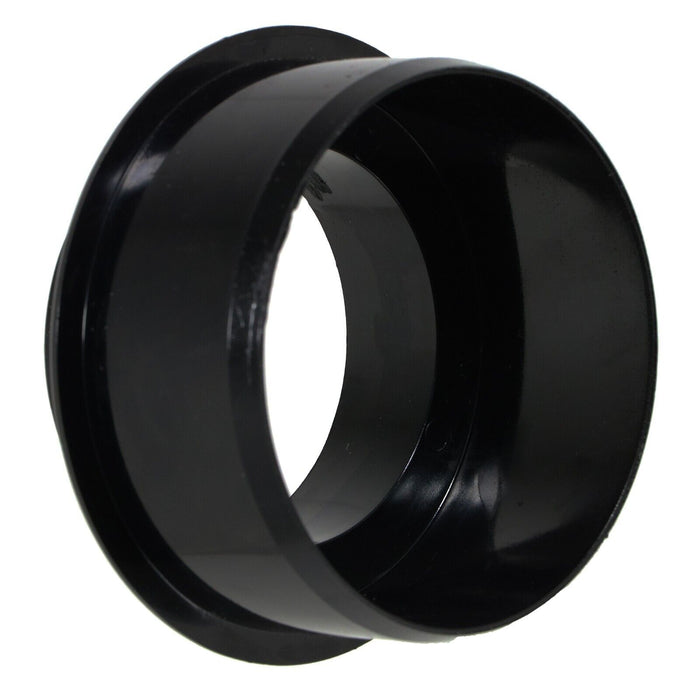 110mm Screwed Access Cap Ring Seal Soil System Vent Pipe Push Fit Plug (Black)