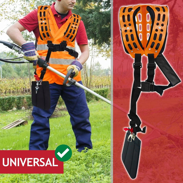 Safety Harness for Ryobi Brushcutter Strimmer Trimmer Heavy Duty Padded Support (One Size)