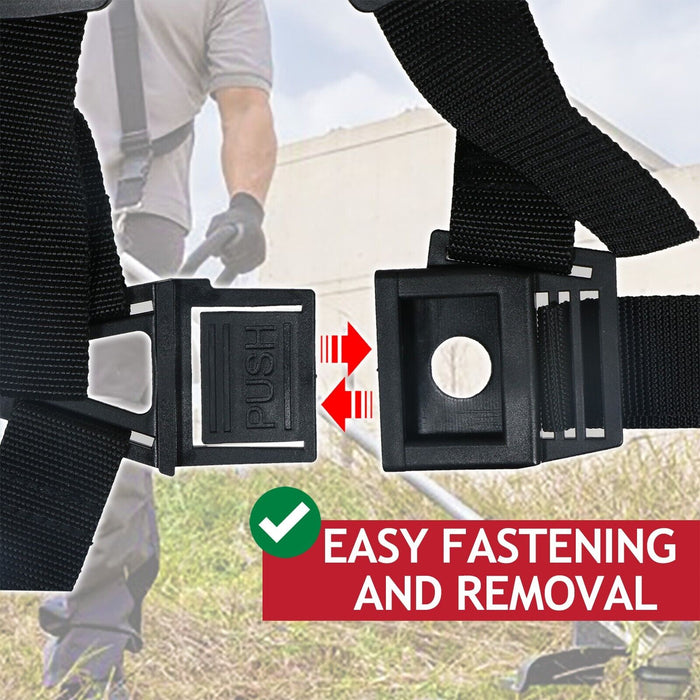 Safety Harness for Ryobi Brushcutter Strimmer Trimmer Heavy Duty Padded Support (One Size)