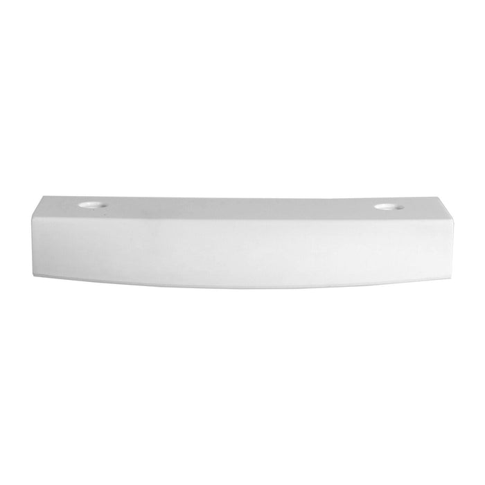 Universal Replacement Fridge Freezer Handgrip Door Handle (White, 145mm, Pack of 2 Handles)