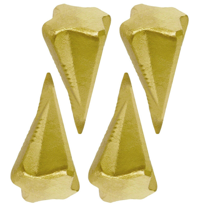 Log Splitter Wood Splitting Axe Wedge Maul Grenade Fire Timber Spike Bomb (Pack of 4)