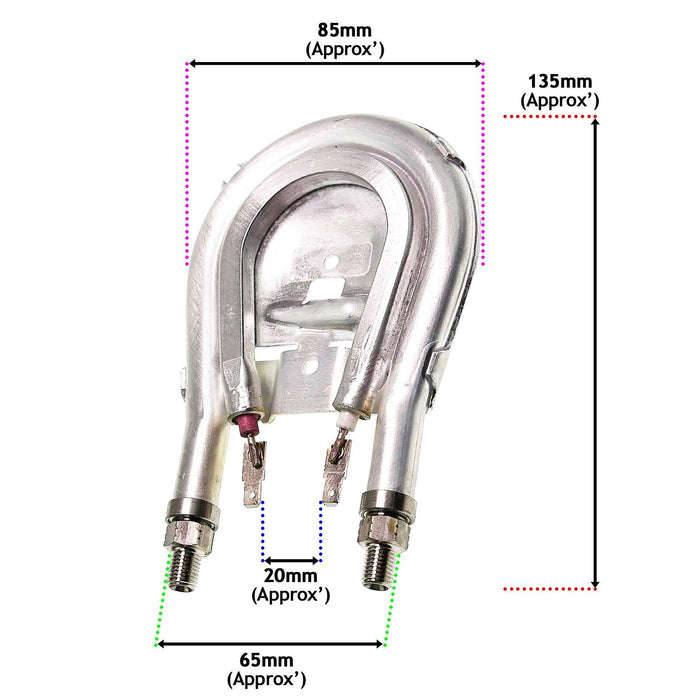 Heating Element for DeLonghi EAM ECAM ESAM ETAM Series Coffee Machine