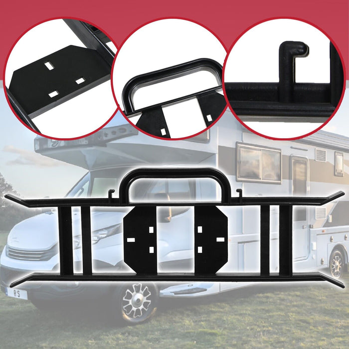 Caravan Cable Tidy Frame H Bracket Motorhome Extension Power Lead Wire Storage Winder (360mm x 125mm)