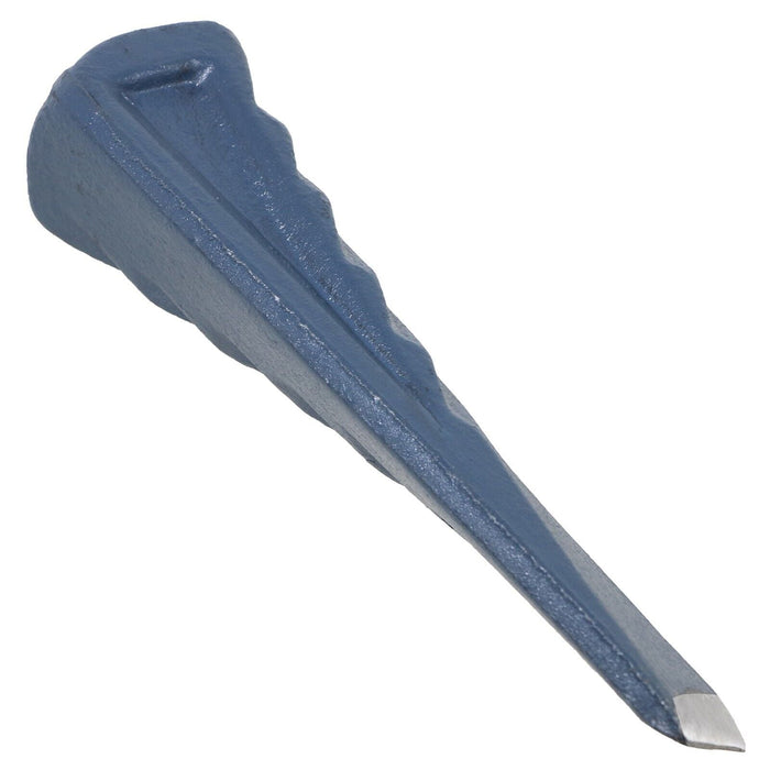 Twisted Log Splitter Wedge Heavy Duty Steel Wood Splitting Chisel Spike (2.5KG, 9", Pack of 2)