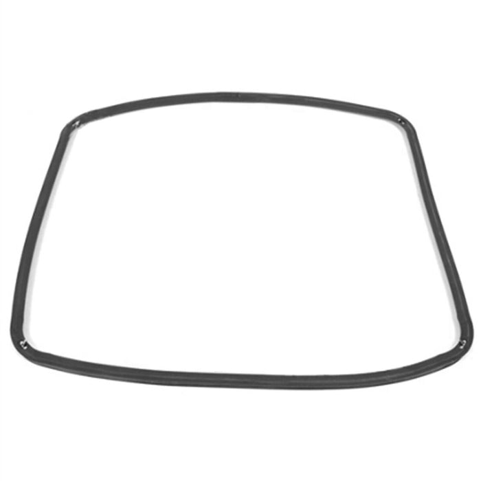 Main Rubber Door Seal with Corner Fixing Clips + Sealing Glue for Hotpoint Oven Cookers (445mm x 350mm)