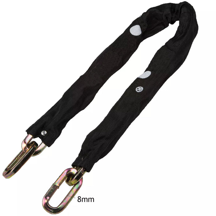 8mm 3ft Hardened Steel Square Security Chain Lock for Bike Motorbike Motorcycle