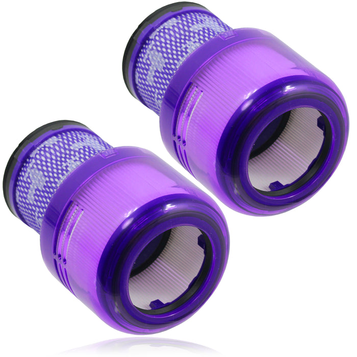 V15 Filter SV22 compatible with Dyson Vacuum Cleaner Cyclone Animal Absolute 970013-02 (Pack of 2 Filters)